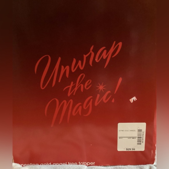 vintage angel tree topper JC Penney Home Collection - Picture 4 of 8